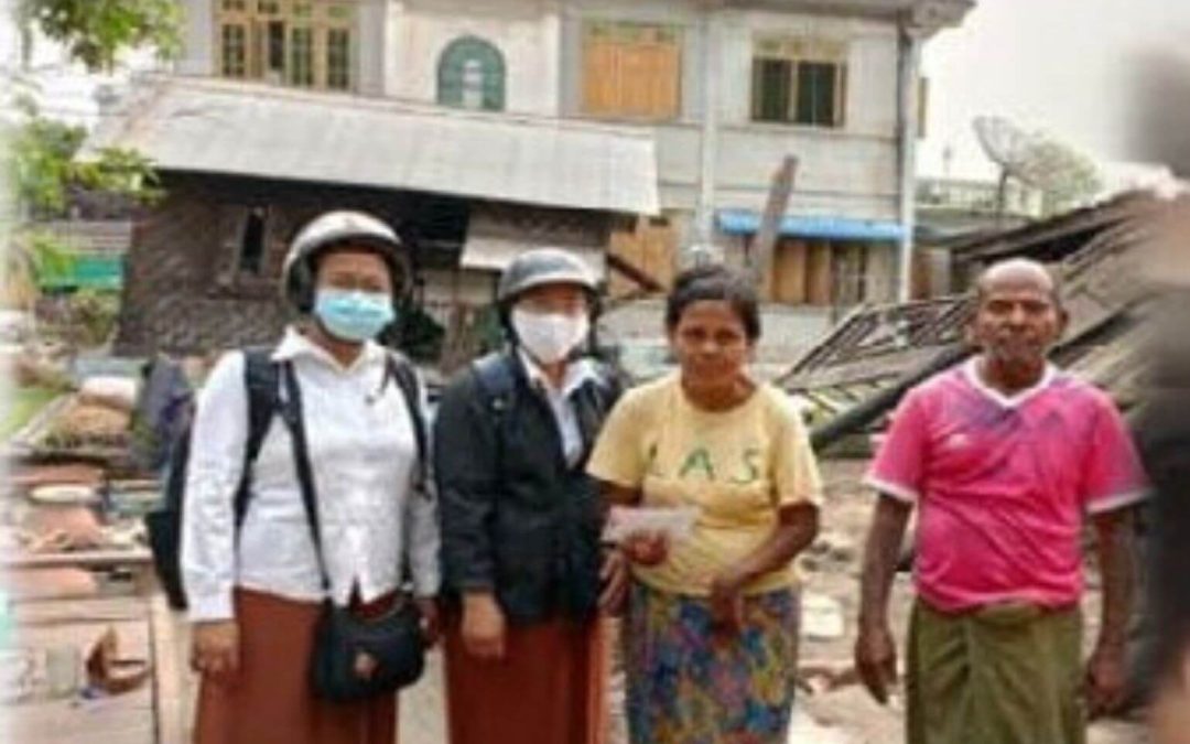 Thank you to our Partners in Mission for their support and donations to the Myanmar Relief